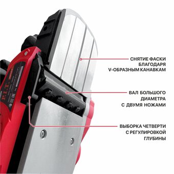  Рубанок P.I.T. PEP110-C 