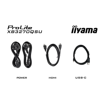  Монитор Iiyama ProLite XB3270QSU-B1 черный 