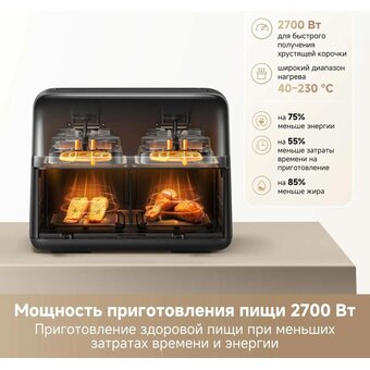  Аэрогриль Trouver FD20 Pro черный 