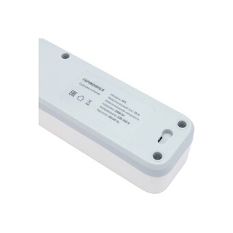  Сетевой фильтр Гарнизон EPS-4-U3-W-2 белый, 4 розетки 2м 