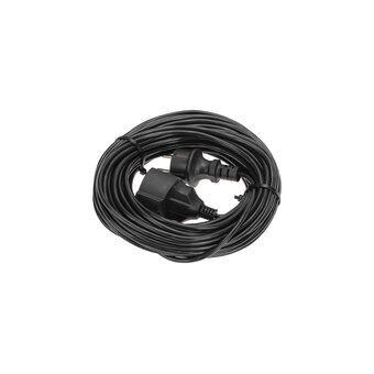 Удлинитель силовой PROconnect PROc-Uc 13-4910 2x0.75кв.мм 1розет. 20м ПВС 6A без катушки черный 