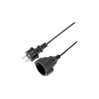  Удлинитель силовой PROconnect PROc-Uc 13-4909 2x0.75кв.мм 1розет. 10м ПВС 6A без катушки черный 