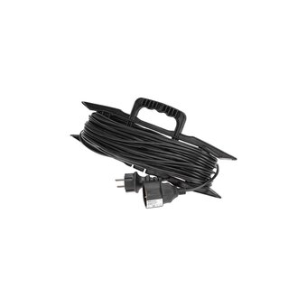  Удлинитель силовой PROconnect PROc-Uc 13-4915 2x0.75кв.мм 1розет. 30м ПВС 6A пласт.рамка черный 