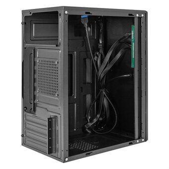  Корпус EXEGATE BAA-408U EX298155RUS Minitower mATX W/PSU 2хUSB+USB3.0 HD Audio черный 