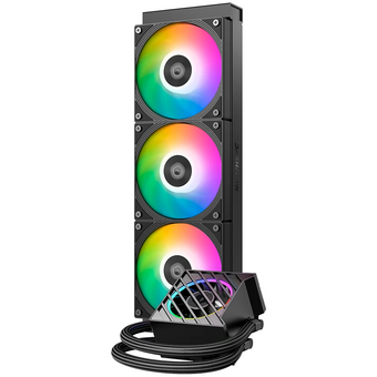  СВО ID-Cooling Dashflow 360 XT Pro, ARGB Soc-AM5/AM4/1200/1700/1851 черный 4-pin 16-34dB Al+Cu 350W Ret 