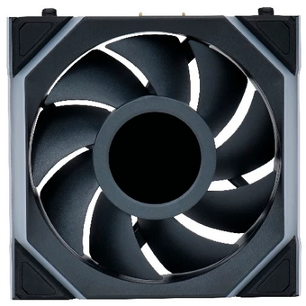  Комплект вентиляторов (3шт.) Lian Li UNI Fan SL Wireless LCD 120 (G99.12SLLCD1W3B.R0)/12SLLCD1W3B Black/120x124,5x28мм (1.6” LCD,PWM,ARGB,1900 об/мин) 