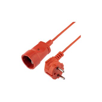  Удлинитель силовой PROconnect PROc-Uc 11-7106 2x0.75кв.мм 1розет. 20м ПВС 6A без катушки оранжевый 