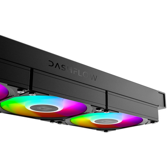  СВО ID-Cooling Dashflow 360 XT Pro, ARGB Soc-AM5/AM4/1200/1700/1851 черный 4-pin 16-34dB Al+Cu 350W Ret 