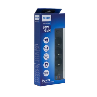  Сетевой фильтр Philips CHP8236BB/51 черный 