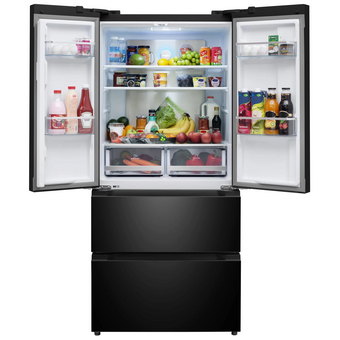  Холодильник MEFERI MFR83Black IX Total no frost french door comfort 