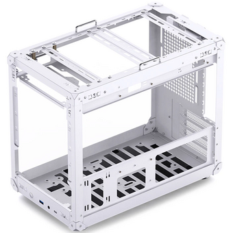  Корпус JONSBO C6 Max White без БП, mini-ITX, micro-ATX, белый 