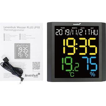  Термогигрометр Levenhuk Wezzer Plus LP10 (78891) 