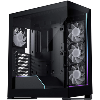  Корпус PHANTEKS NV5S (PH-NV523s_DBK01) Black, Digtial RGB Lighting, 4x120mm ARGB Fan, без БП, Tempered Glass, Mid-Tower 