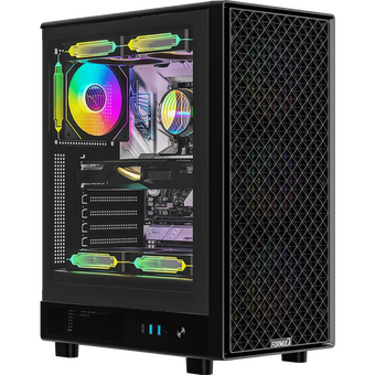  Корпус Formula Mana Dynamic, ATX, Midi-Tower, без БП, черный 