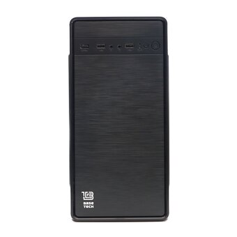  Корпус BaseTech M3401 (BT-M3401-450W-B), mATX, Mini-Tower, черный, 450 Вт 