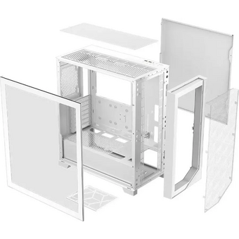  Корпус PCCOOLER C3D510 WH (C3D510-WHP0-GL), ATX, без БП, белый 