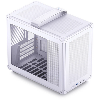  Корпус JONSBO C6 Max White без БП, mini-ITX, micro-ATX, белый 