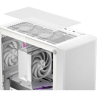 Корпус PCCOOLER C3B310 WH, Mesh Mid Tower, White, TG, no fans mATX, mITX 1x2.5", 2x3.5", 5xPCI (без БП) 