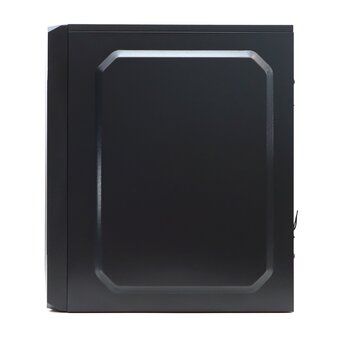  Корпус BaseTech M3401 (BT-M3401-450W-B), mATX, Mini-Tower, черный, 450 Вт 