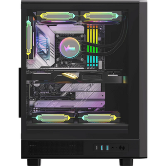  Корпус Formula Mana Dynamic, ATX, Midi-Tower, без БП, черный 
