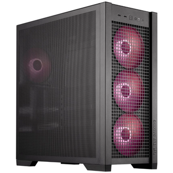  Корпус ASUS Tuf Gaming GT302 TG ARGB Black (90DC00I0-B19000) GT302/ARGB Fans/BLK 