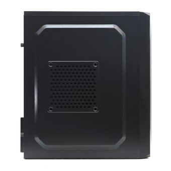  Корпус BaseTech M3401 (BT-M3401-450W-B), mATX, Mini-Tower, черный, 450 Вт 