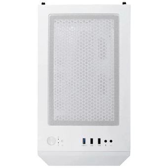  Корпус SILVERSTONE Fara SST-FAH1MW-Pro (G410FAH1MWP0020), mATX, Mini-Tower, без БП, белый 