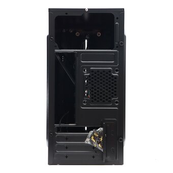 Корпус BaseTech M3401 (BT-M3401-450W-B), mATX, Mini-Tower, черный, 450 Вт 