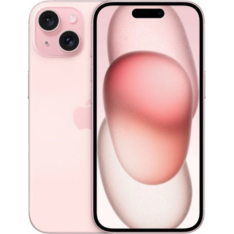  Смартфон Apple iPhone 15 MTP13ZP/A 128Gb розовый 