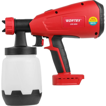  Краскораспылитель Wortex CPS 1810 ALL1 (0333262) без АКБ и ЗУ 