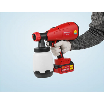  Краскораспылитель Wortex CPS 1810 ALL1 (0333262) без АКБ и ЗУ 