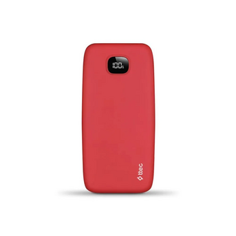  Внешний аккумулятор TTEC 2BB213GK ChargeUp Pro LCD 20.000mAh PD 20W Powerbank Red 