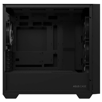  Корпус ASUS A21 Plus TG ARGB Black-SI ARGB (90DC00H0-B19010) Fans/BLK/EPS 