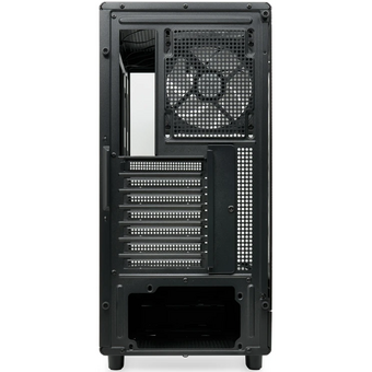 Корпус HSPD F510 (F510-TGBK-ARGB), без БП, Panoramic Mid Tower, Black, TG, 0.5 SPCC, 3x120mm ARGB ATX, mITX 180/280/160mm 1x2.5", 7xPCI 2xUSB- 