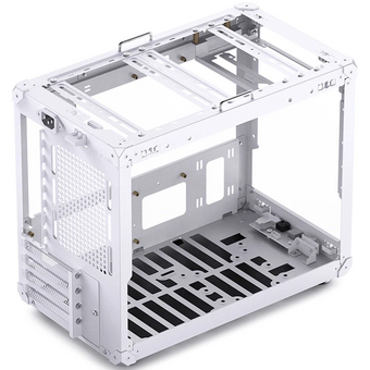  Корпус JONSBO C6 Max White без БП, mini-ITX, micro-ATX, белый 