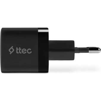  СЗУ TTEC 2SCP03S SmartCharger 30W PD USB-C Travel Charger Black 