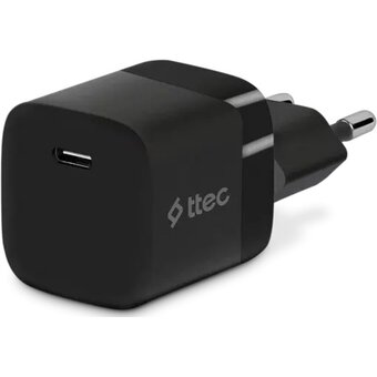  СЗУ TTEC 2SCP03S SmartCharger 30W PD USB-C Travel Charger Black 