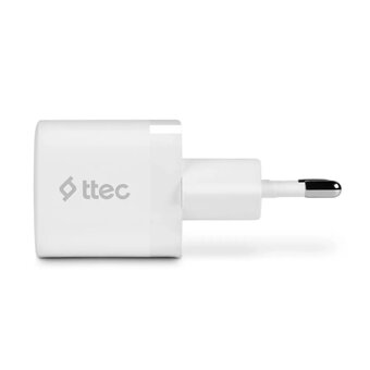  СЗУ TTEC 2SCP03B SmartCharger 30W PD USB-C Travel Charger White 