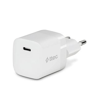  СЗУ TTEC 2SCP03B SmartCharger 30W PD USB-C Travel Charger White 