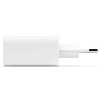  СЗУ TTEC 2SCG01B SmartCharger Duo GAN PD 50W Fast Travel Charger USB-C + USB-C White 