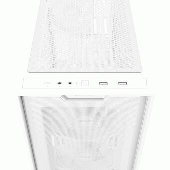  Корпус ASUS A21 Plus White (90DC00H3-B19010)(mATX, без БП, 2xUSB 3.2 Gen1, с окном) 