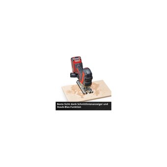  Лобзик аккумуляторный Einhell TP-JST 18/135 Li BL-Solo (4321265) 