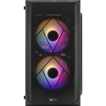  Корпус Formula V Line CS-107 Plus (Cs-107 Plus Black) mATX USB3.0x1/USB2.0x1/audio 