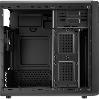  Корпус FORMULA (AEROCOOL) QS-180 black MiniTower (mATX, без БП, USB2.0+USB3.0) 