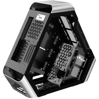  Корпус JONSBO TR03-A Silver Aluminium panel 