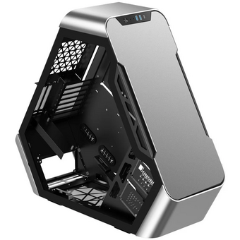  Корпус JONSBO TR03-A Silver Aluminium panel 