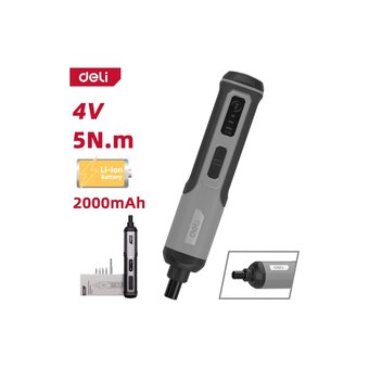  Отвертка аккумуляторная Deli DC160 