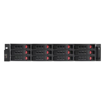  Корпус ExeGate Pro 2U660-HS12 EX293402RUS (RM 19", высота 2U, глубина 660, БП 1U-1200ADS, 12xHotSwap) 