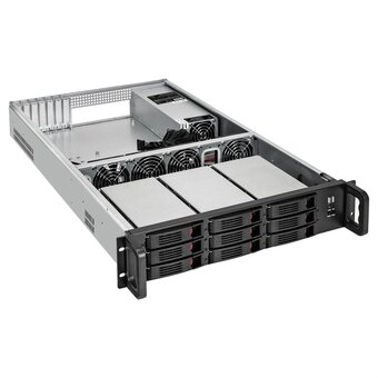  Корпус EXEGATE Pro 2U650-HS09/2U-1000ADS (EX296379RUS), 2U, 1000 Вт, черный 