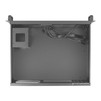  Корпус ExeGate Pro 2U350-33 EX297591RUS (RM 19", высота 2U, глубина 350, без БП, 2*USB+1* USB3.0) 